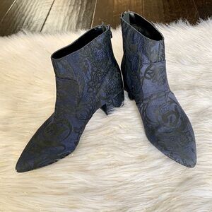 Karl Lagerfeld Black Ankle Boots